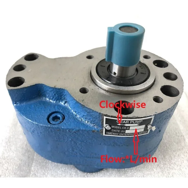 CB-B4 Hydraulic Lowe Pressure Gear Pump CB-B6 CB-B10 CB-B10F machine pump 2.5Mpa Speed:1450rpm Mini oil Transfer Pump iron