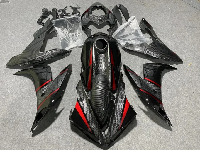 

NEW ABS Fairings Kits Fit For YAMAHA YZFR1 04 05 06 2004 2005 2006 Bodywork Set Custom Carbon fiber
