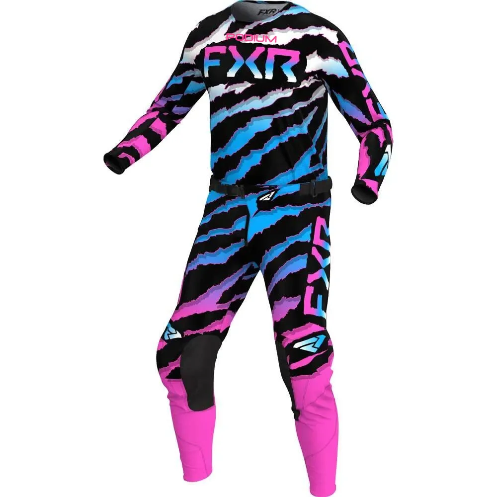 2025 Podium FXR MX Gear Set Off Road Motorcycle Jersey Set Motocross Combo Dirt Bike Suit Moto Kit image 3