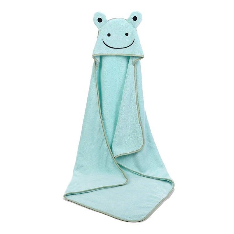 New Baby Hooded Towel Fleece Hood Infant Towels Blanket Newborn for Bathing