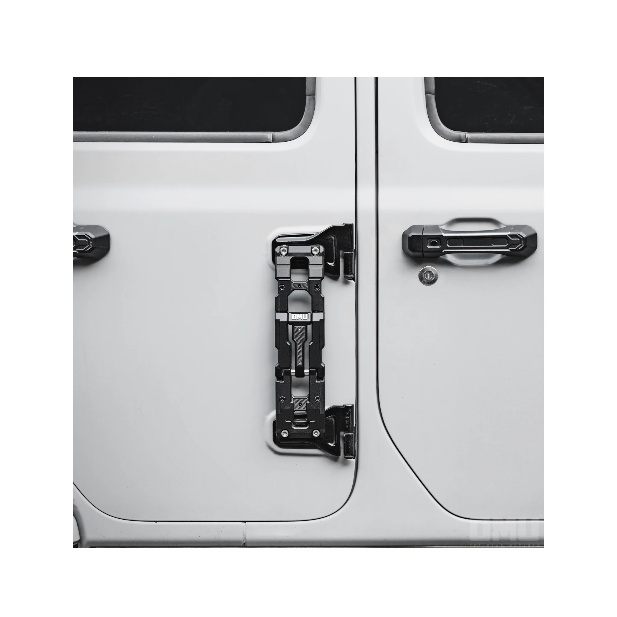 

OMU Genesis Series Door Hinge Step For Jeep Wrangler JK JL JT Aluminum Folding Foot Pedal Accessories Maiker Manufacturer