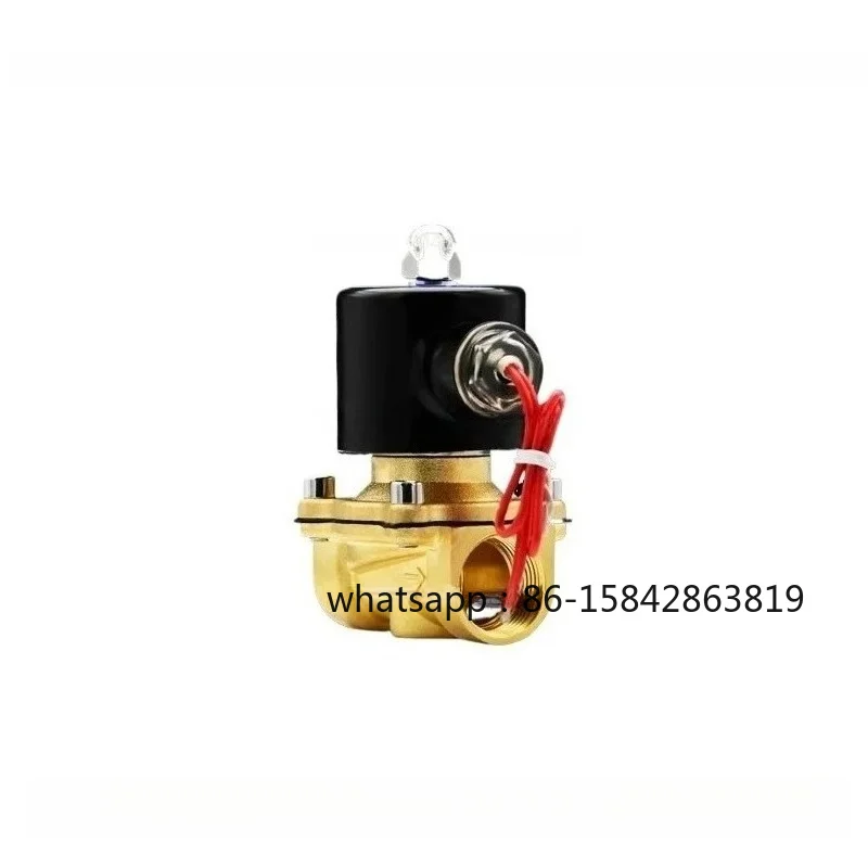 2W Normally Closed Solenoid Valve 220v Normally Closed Water Pipe Electronic Valve Control Sprinkler Switch 12v