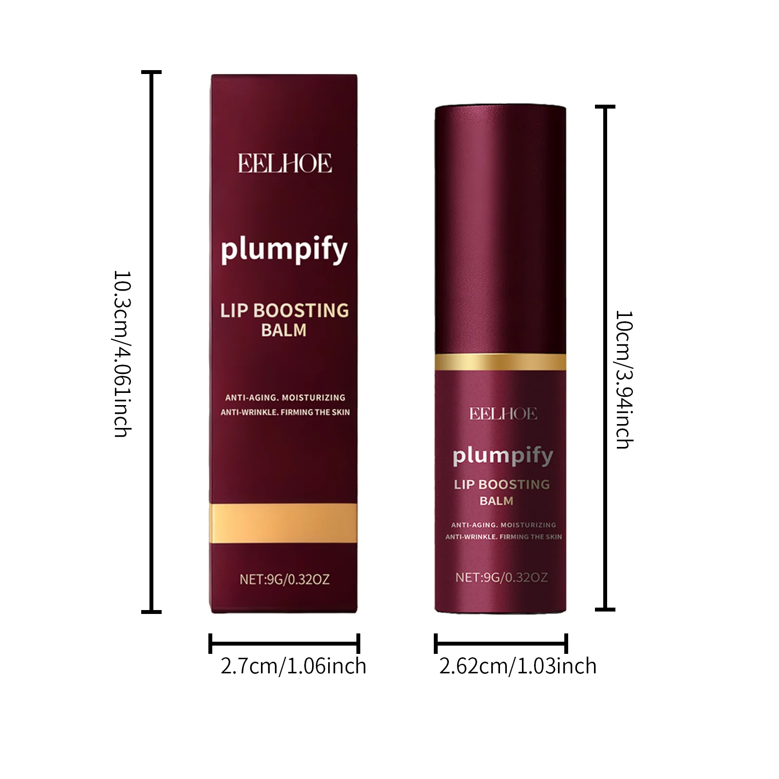 Plumpify Lip Boosting Balm Moisturizing Plumping Sexy Lip Care Fade Lip Lines Nourishing Repair Lip Care Makeup Cosmetics view 6