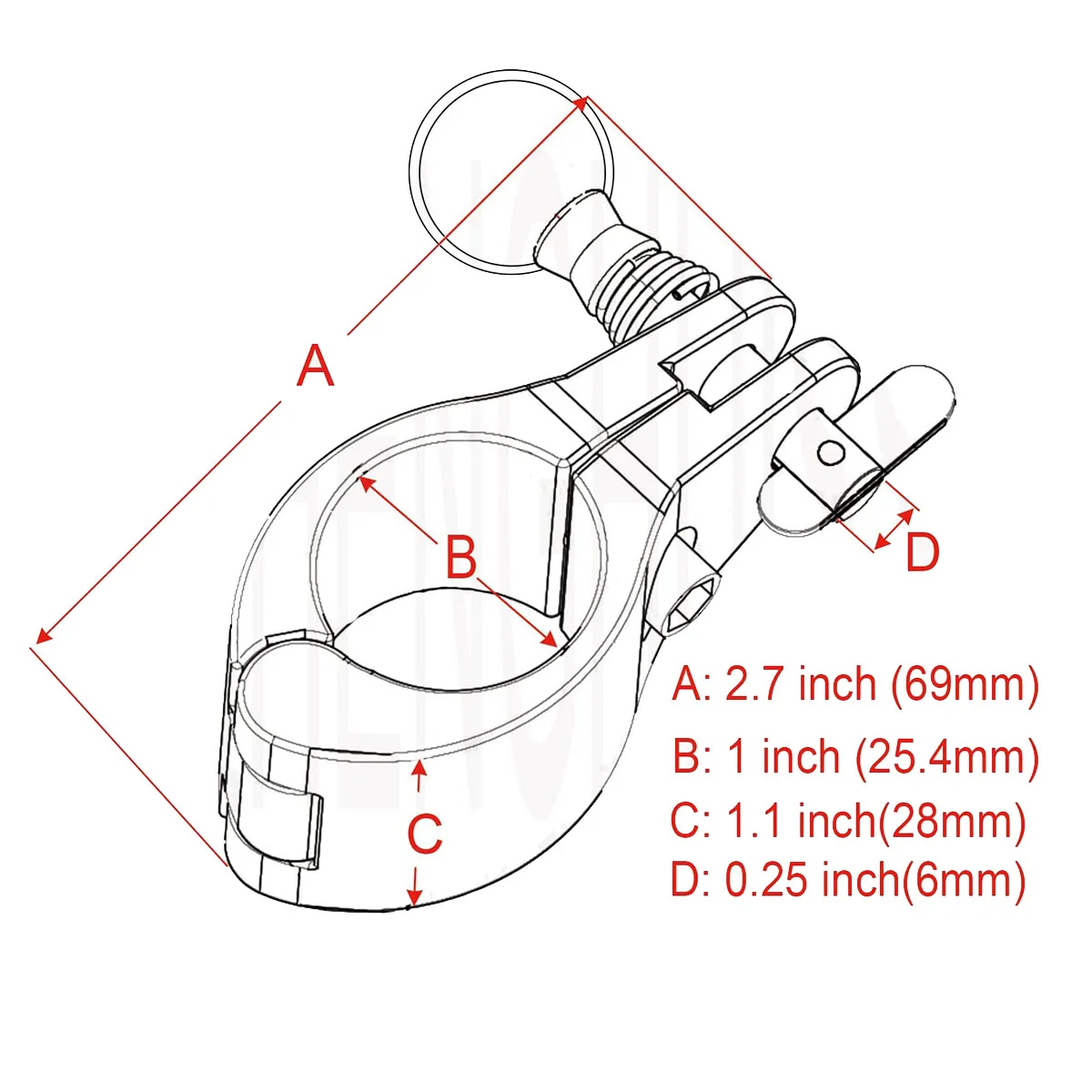 Bimini Top Jaw Slide 1Inch or 7/8Inch Marine Stainless Steel 316 Heavy Duty Boat Bimini Canopy Fitting Hardware Tube