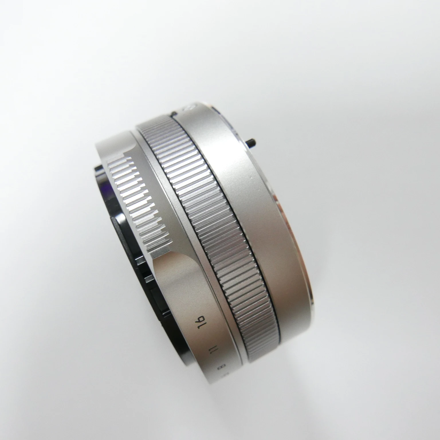 For Leica D-LUX7 Silver Front Cover Lens Zoom Ring Repair Part New