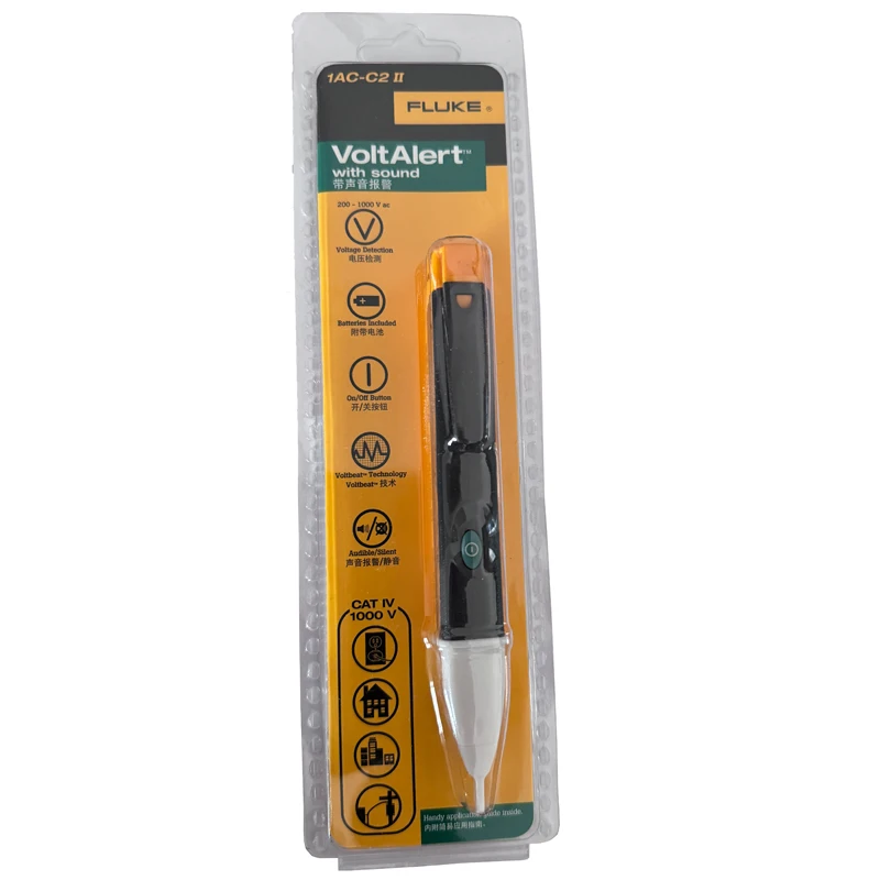 FLUKE 1AC-C2 II VoltAlert Non-contact 200~1000V AC Ditector Pen