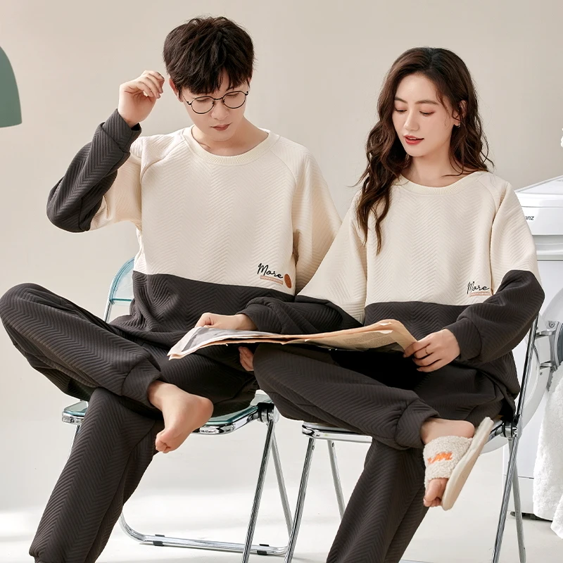 

Pajama Sets Trendy Women Burgundy Velvet Pyjama Set Long Sleeve Hooded Calf Length Winter Thickened Fleece Lined Heavyweight Ins