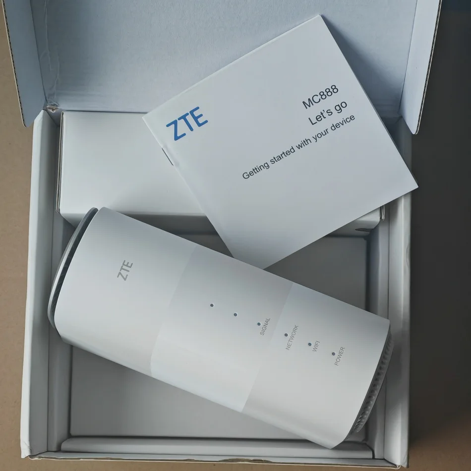 Unlocked ZTE MC888 Home Router Cat19 LTE Modem WiFi 6 3600Mbps 5G CPE Mesh Routers Sim Card WiFi Hotspot Routers - view 2