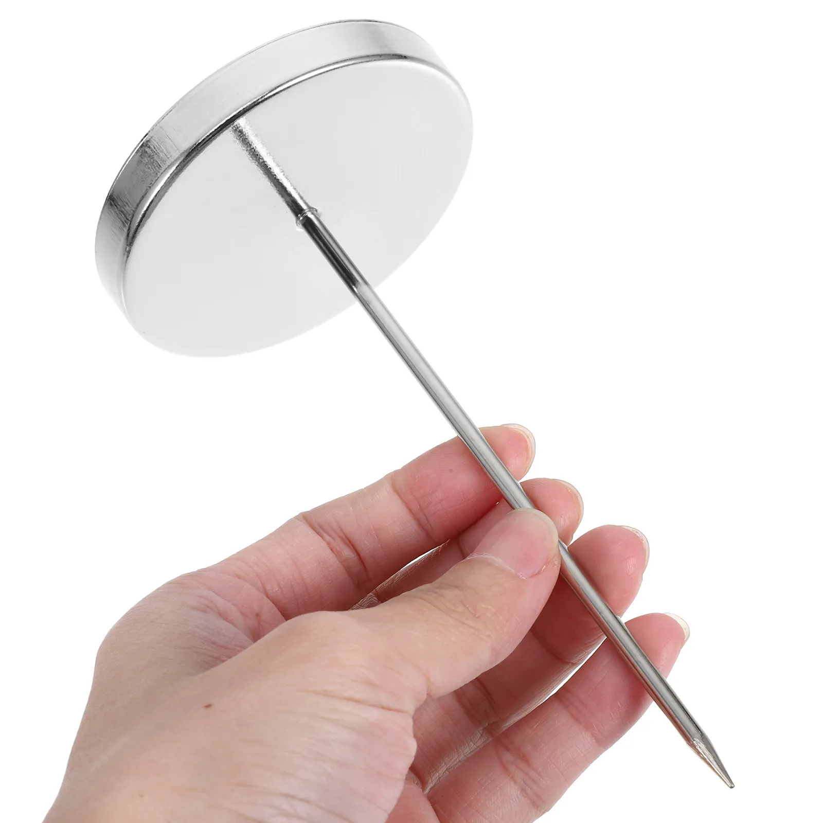 Stainless Steel Restaurant Ticket Spike Receipt Holder Bill Fork Check Spindle Memo Holder Solid Heavy Duty Base Efficient