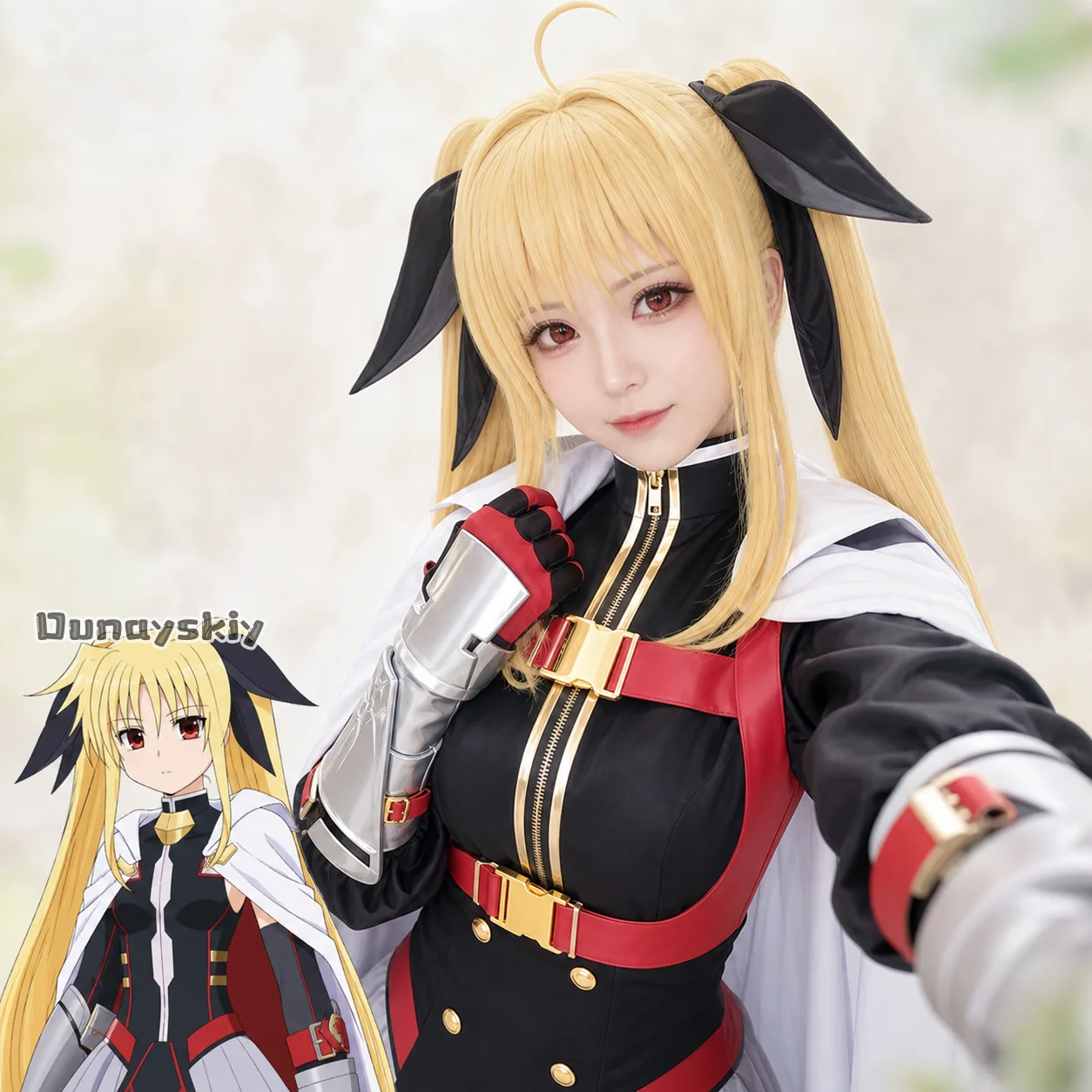 手作りコスプレ衣装：魔法少女リリカルなのは-フェイト-コスプレ衣装-アニメキャラクター-コスプレ衣装-コミックコン-ハロウィン-ドレスアップ用