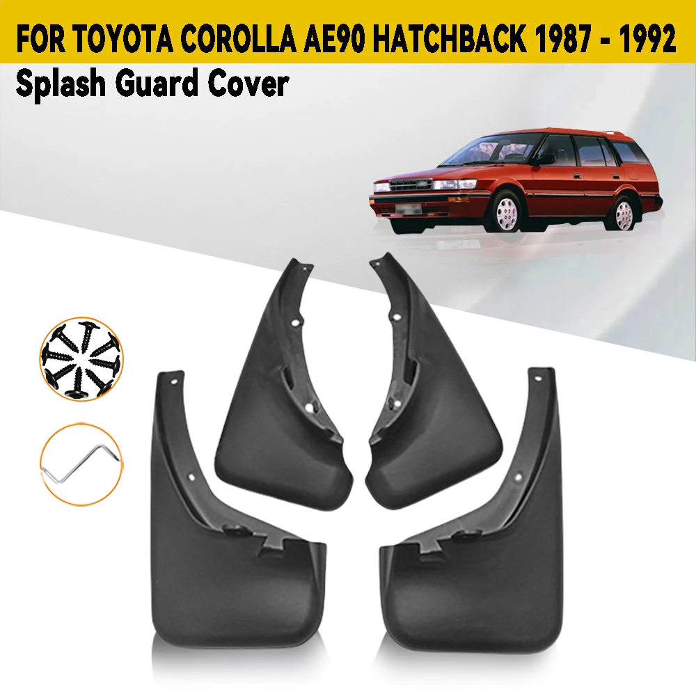 

Car Mudguard For Toyota Corolla AE90 Hatchback 1987 - 1992 Car Mud Flaps Guards Splash Flap Fender Accessories