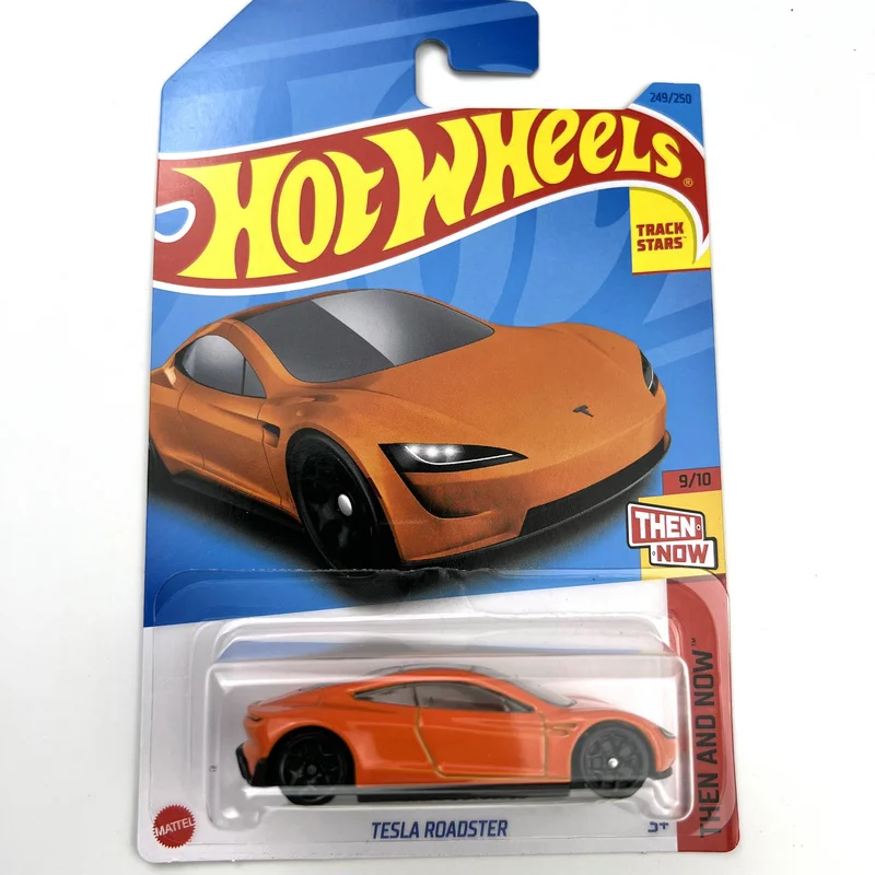 

2023-249 Hot Wheels Cars TESLA ROADSTER 1/64 Metal Die-cast Model Toy Vehicles