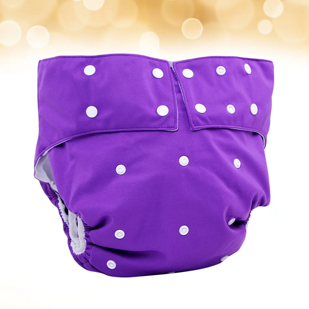 حفاضات قماشية للبالغين كبيرة قابلة لإعادة الاستخدام وقابلة للغسل وقابلة للتعديل ومضادة للتسرب للعناية بعد العملية الجراحية لكبار السن