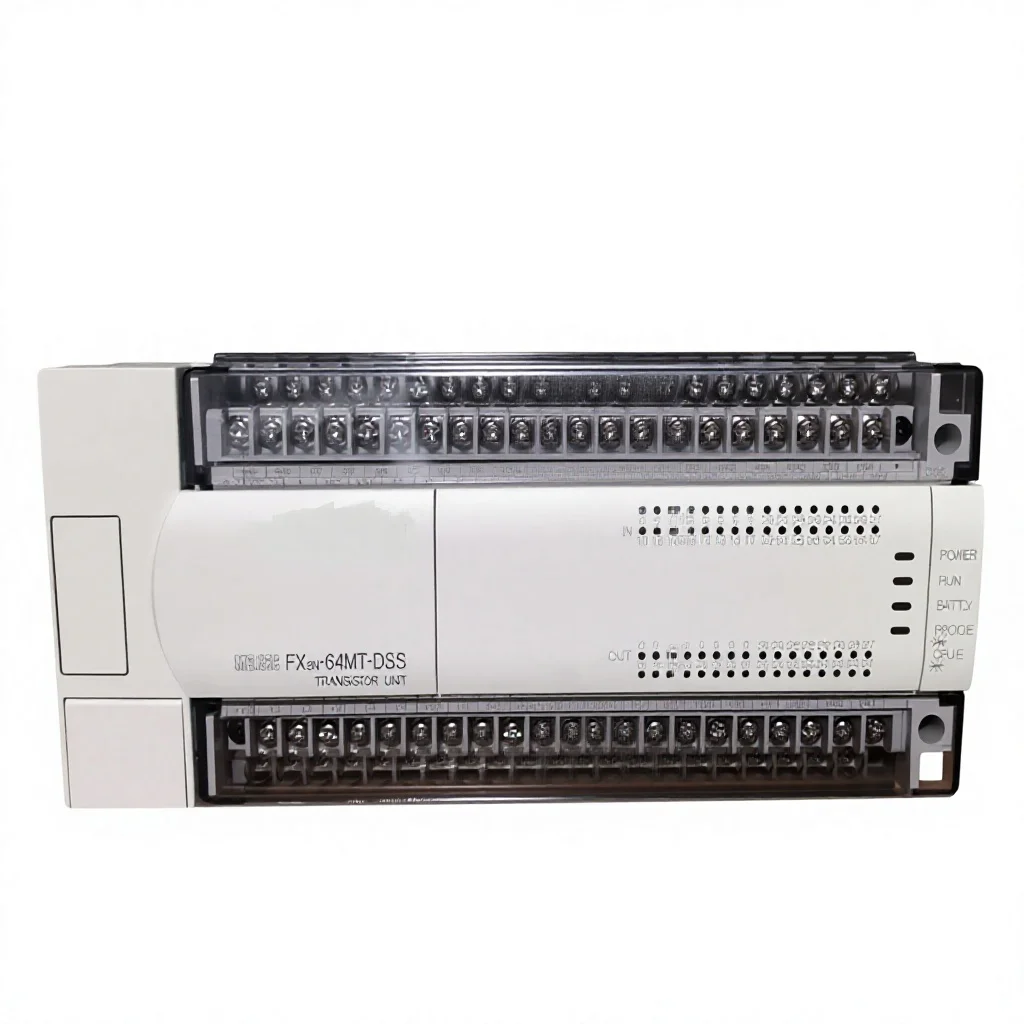 64 Points PLC Unit FX3U-64MT-DSS Transistor Output Programmable Controller for Motion Control