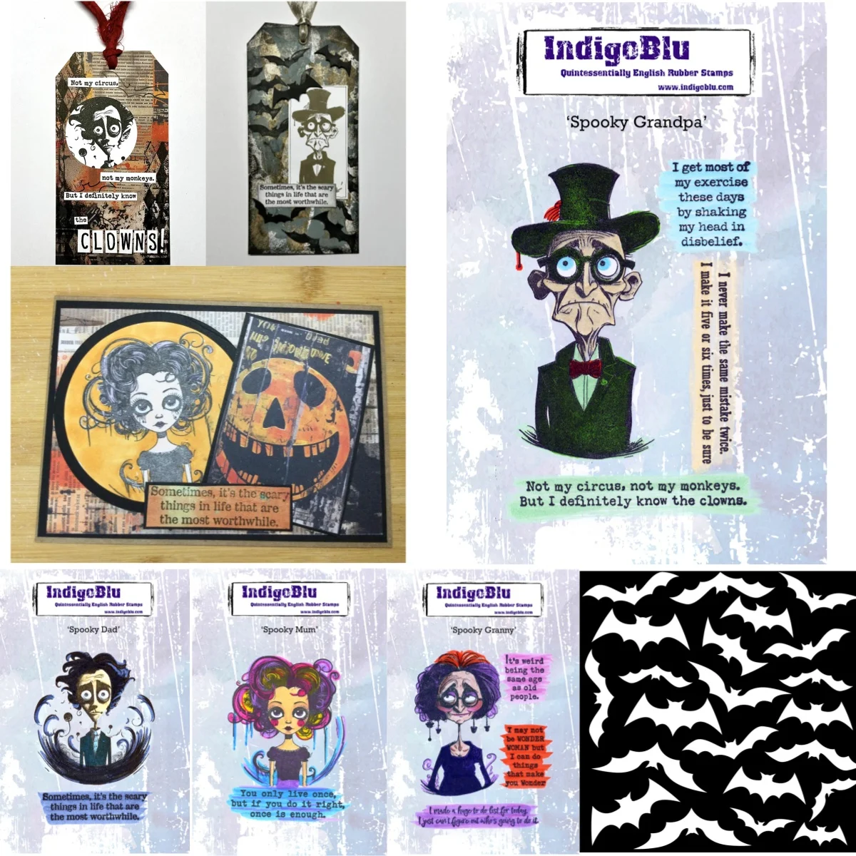 

Spooky Granny Clear Stamps Bat Stencil for DIY Decorating Scrapbook Paper Gift Card Album Embossing Craft Halloween 2025 New