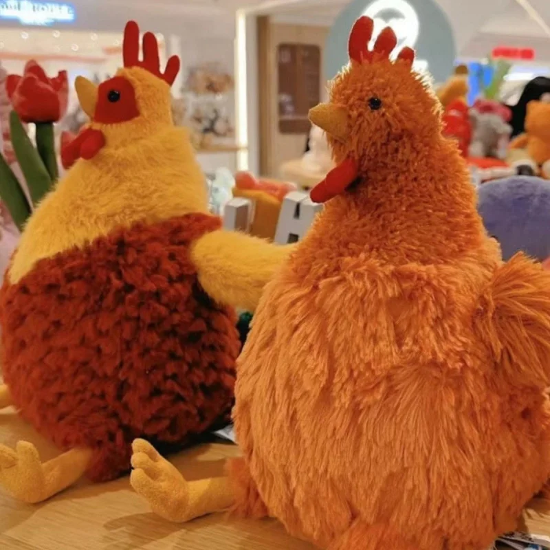 

Милый петух, плюшевая игрушка, мягкая успокаивающая мягкая игрушка для девочек, успокаивающий помощник перед сном, подарок для детей