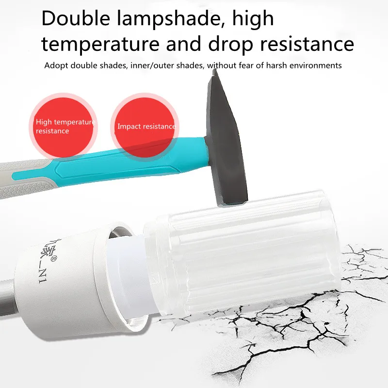 LED Single Layer 3 Color Extended Rod Base Warning Alarm Lamp Folding 24V Signal Indicator Lamp For CNC Machines Tool Equipments