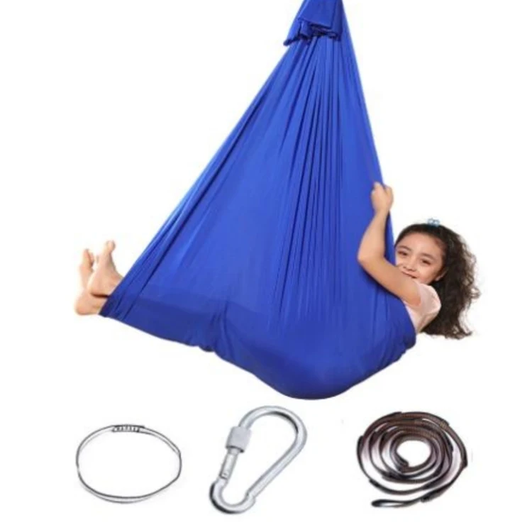 

Hot Models Children Elastic Hammock Indoor and Outdoor Swing Children Yoga Hammock Swing