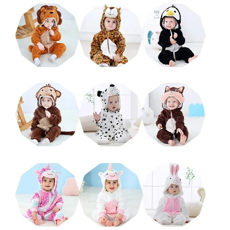 Peleles de invierno para bebé, disfraz de León Kigurumi para niñas y niños pequeños, mono de animales, Ropa infantil, pijamas, monos