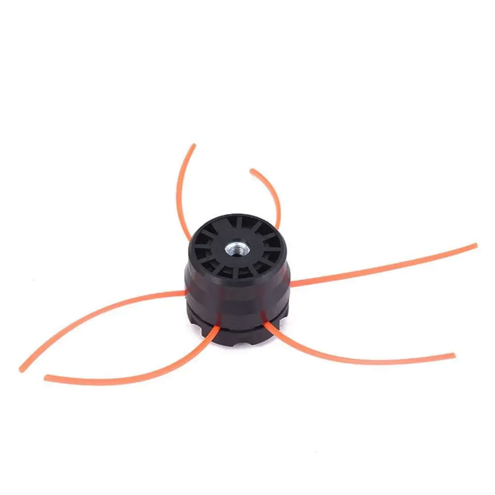 

2Pcs High-Efficiency Grass Trimmer Head Easy To Install Durable Lawn Mower Head Convenient Wear-resistant Weeding Tool