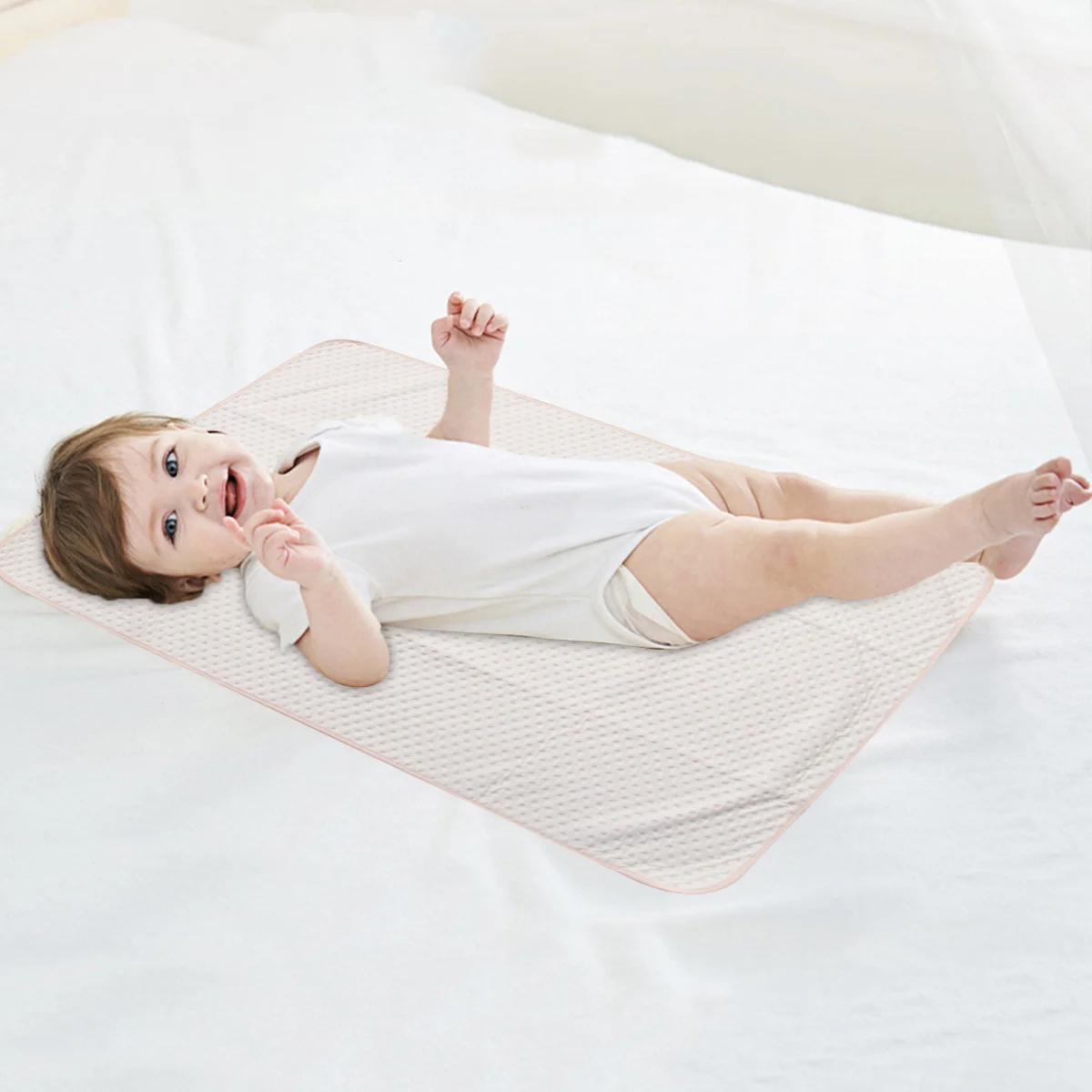 وسادة مقاومة للماء للرضع، وسادة أطفال، وسادة قطنية، بساط شخ غير منفذ #6