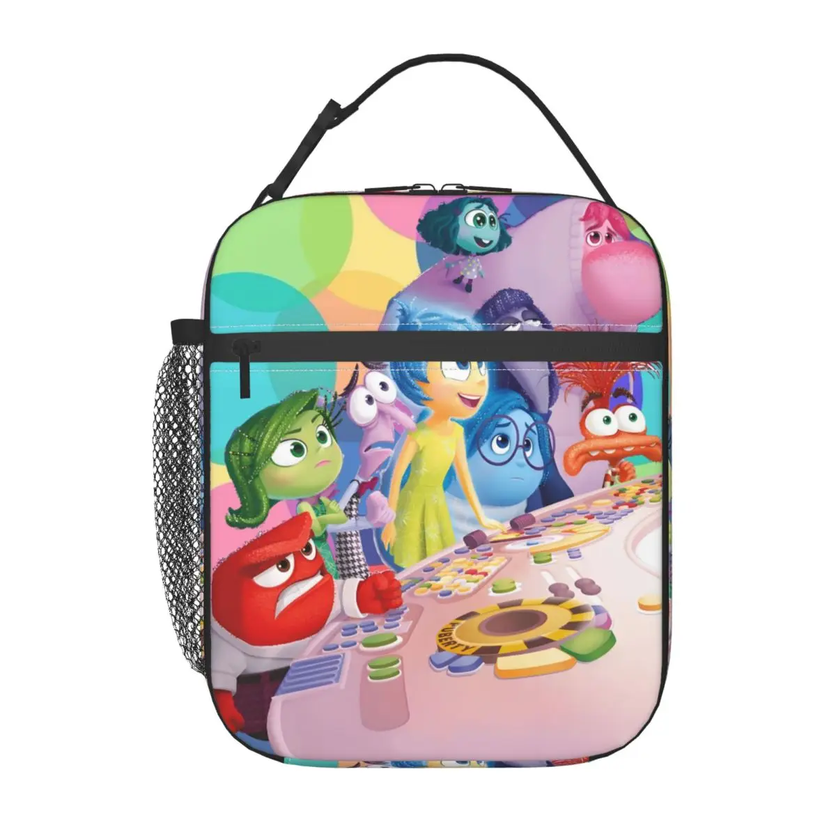 

Custom Inside Out Characters Anime Hot Lunch Bag for Thermal Cooler Insulated Bento Box Kids School Children Portable Tote Bags