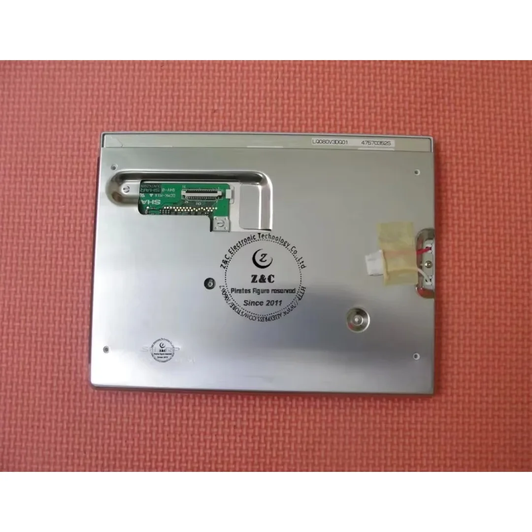 LQ080V3DG01 Original 8 Inch 640*480 LCD Screen for Industrial Application for SHARP
