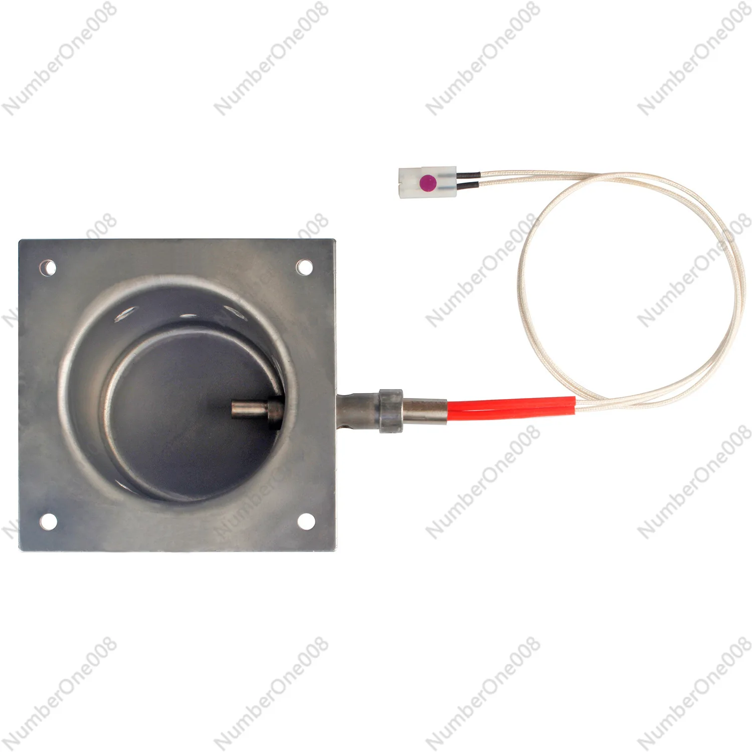 

Replacement Parts for Pellet Grill: 120V 1.6 RPM Motor & Fan Assembly, Igniter Rod, Fire Pot (4pcs Set)