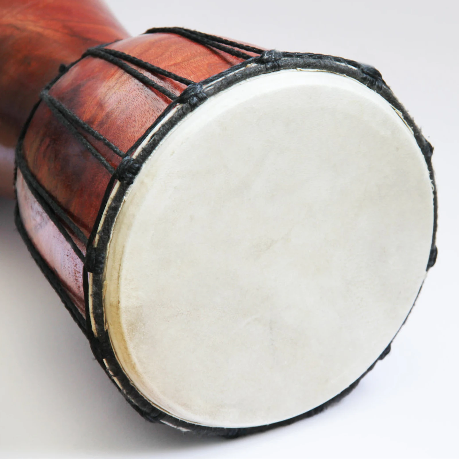 Afrikanische Trommelfellbeschläge, Percussion-Teil, Ersatz für Bongo, afrikanische Trommelabdeckungen, Trommel-Ziegenhaut, zufälliger Stil, 30 cm/35