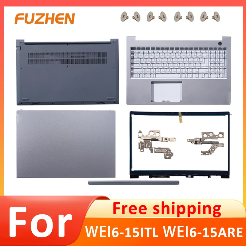 

New Notebook Cases For WEI6-15ITL WEI6-15ARE LCD Back Cover/Bezel/Hinges/Hingecover/Palmrest/Bottom Case
