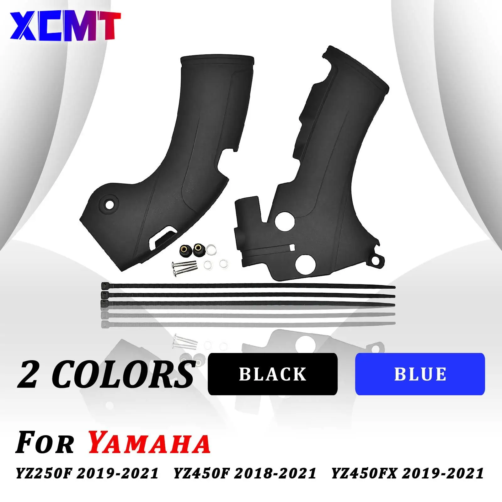 

Motorcycle 2 Colours Plastic Frame Protection Guards Covers For Yamaha YZ YZ250F YZ450F YZ450FX 2018-2022 Universal Parts