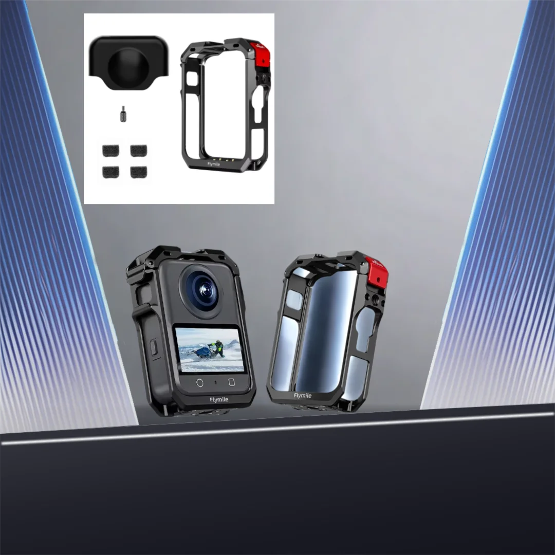 

Suitable for DJI Osmo 360 Metal Rabbit Cage Protective Frame - Panoramic Camera Expansion Shell Accessory for Action Cameras