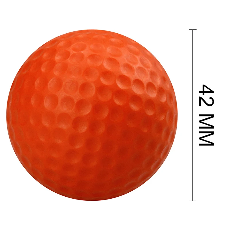 10Pcs PU Foam Golf Balls Sponge Elastic Indoor Outdoor Practice Training