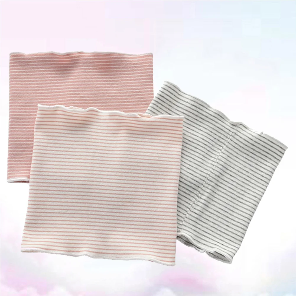 

3Pcs Baby Bellyband Elastic Cotton Newborn Navel Protector Belly Belt for 0-6 Months Infant Belly Band Baby Navel Band