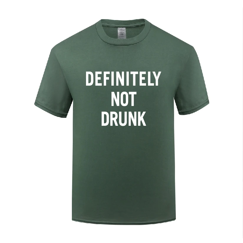 

Definitely Not Drunk Funny Bachelor Party Bar Festival Concert Beer T-Shirt