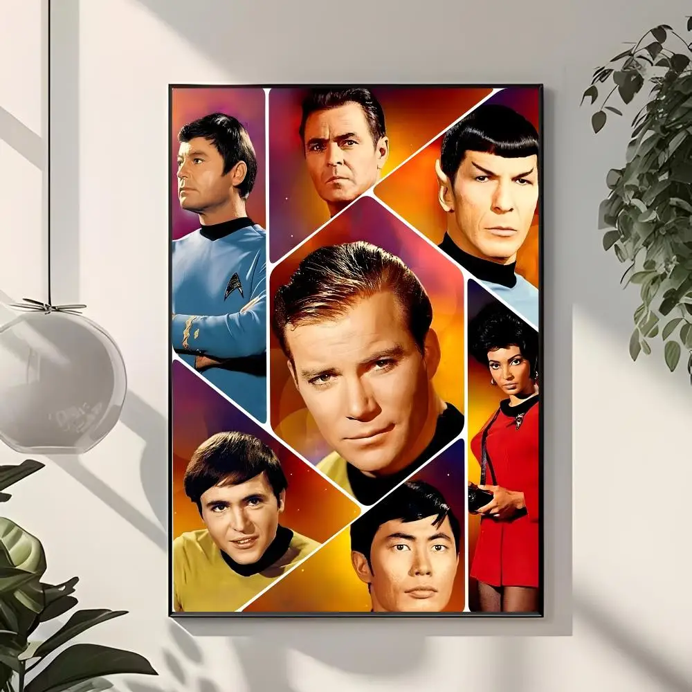 Sci-Fi Franchise Star Trek Poster Modern Home Decor & Interior Design | Wall Art Collection