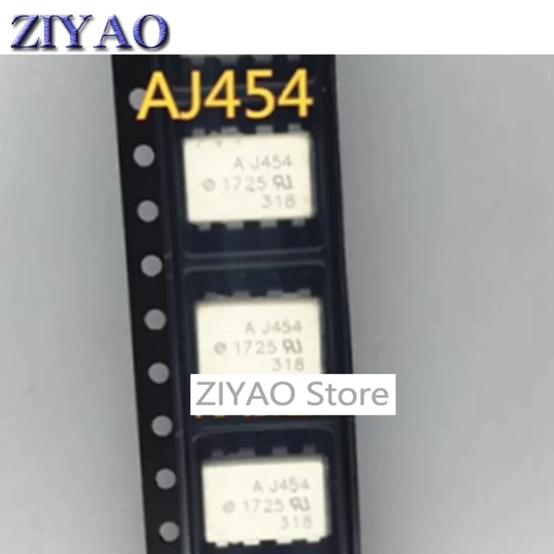 5PCS HCPL-J454 SOP8 AJ454 SOP-8 chip high-speed optocoupler