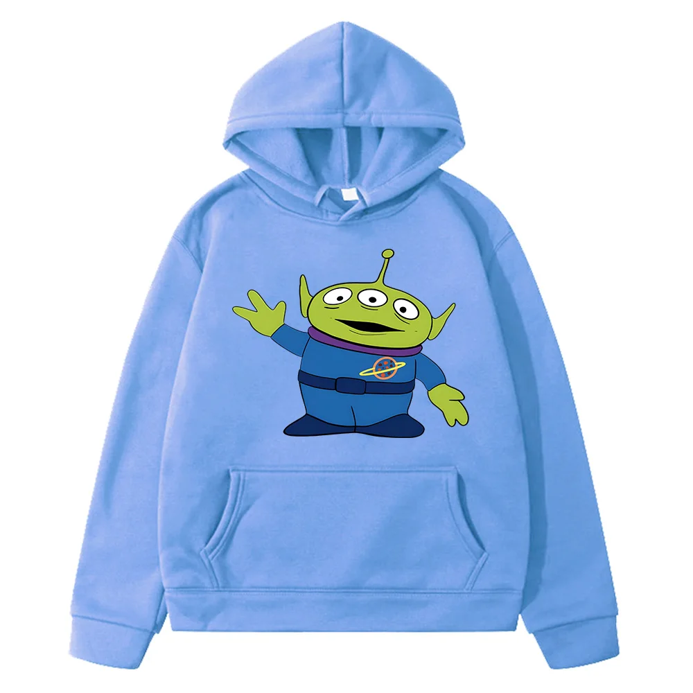 Toy Story Alien Cartoon Graphic felpe Sudaderas Casual autunno bambini felpe carine con tasca abbigliamento per ragazzi e ragazze