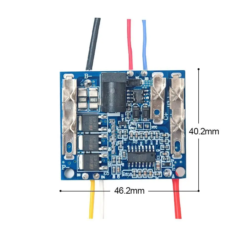 Placa de protección de carga de batería, 3MOS, 18/21V, paquete de batería de litio, módulo de circuito de protección para herramientas eléctricas Makita