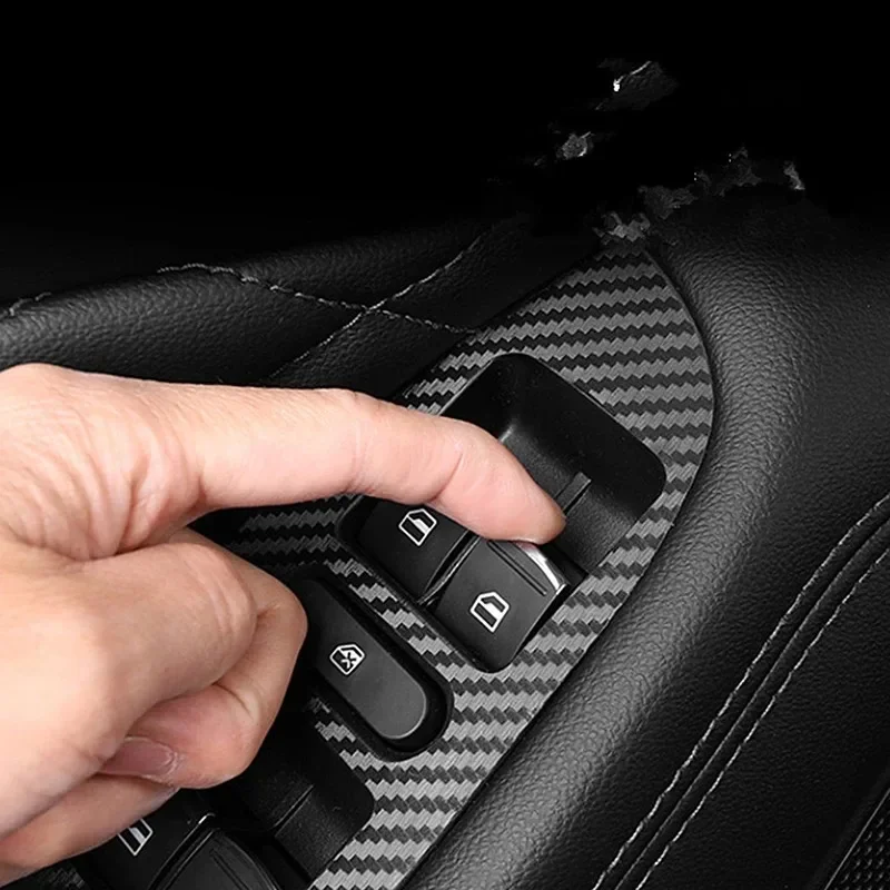 Universal Carbon Fiber Stickers Paste Car Threshold Protective Film Automotive Anti Scratch Waterproof Matte Auto Nano Sticker