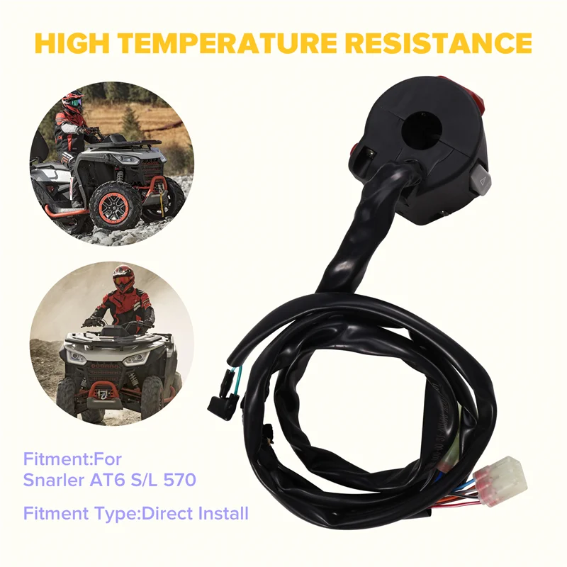 

AB96-Atv Left Handle Switch For Segway Snarler At6 S/L 570 A04M52100001