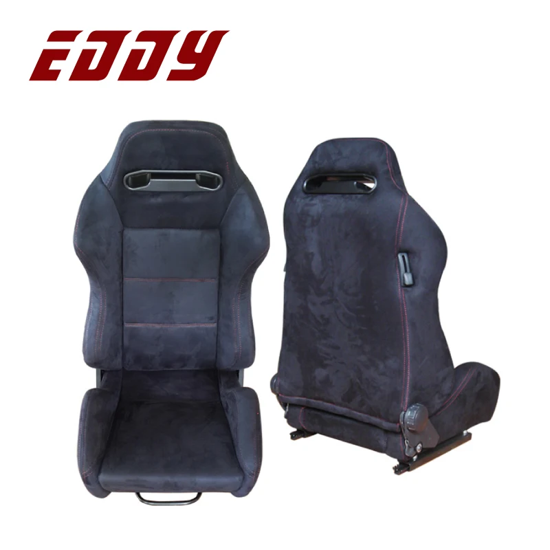 STAR High Quality Custom Wholesale Car Accessories Black Velvet Playstation Racing Seat For All Model