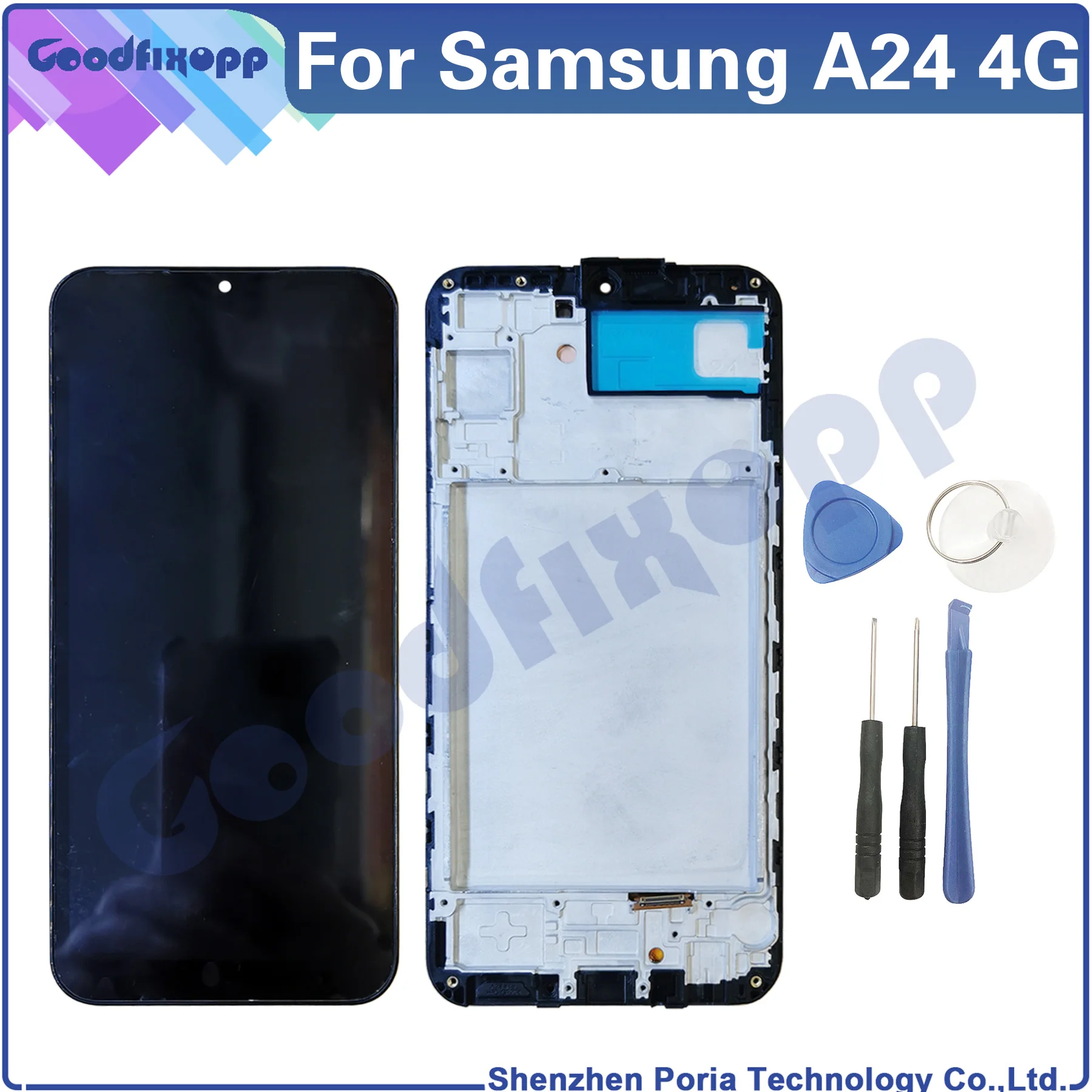 

For Samsung Galaxy A24 4G A245 A245F A245M A245N LCD Display Touch Screen Digitizer Assembly Repair Parts Replacement