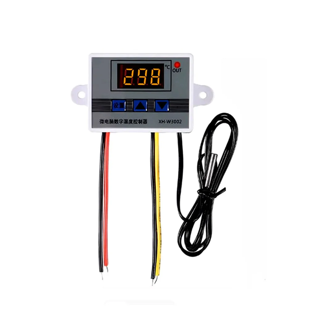 XH-W3002 مفتاح التحكم الرقمي في درجة الحرارة بالكمبيوتر الصغير شاشة ديجيتال بدقة 0.1