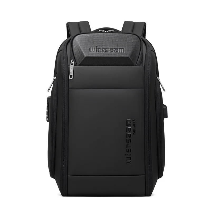 

Black Business Backpack For Men Waterproof Backpack Large Capacity Business Trip Multifunctional Password Anti-theft Laptop Bag