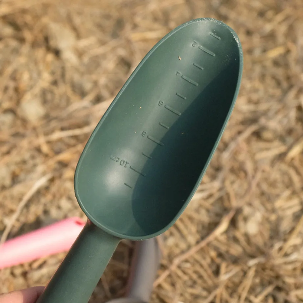 2Pcs Multifunctional Plastic Soil Shovel for Gardening Transplanting Planting Weeding Loosening Soil Ergonomic Handle
