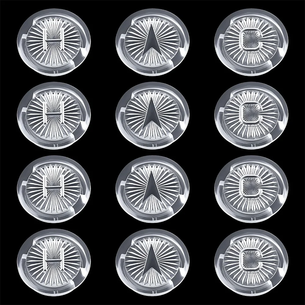 12 pcs Plastic Faucet Handle Buttons Silver Color Compatible with For gerber 94-445 94-446 94-447 Decorative Use