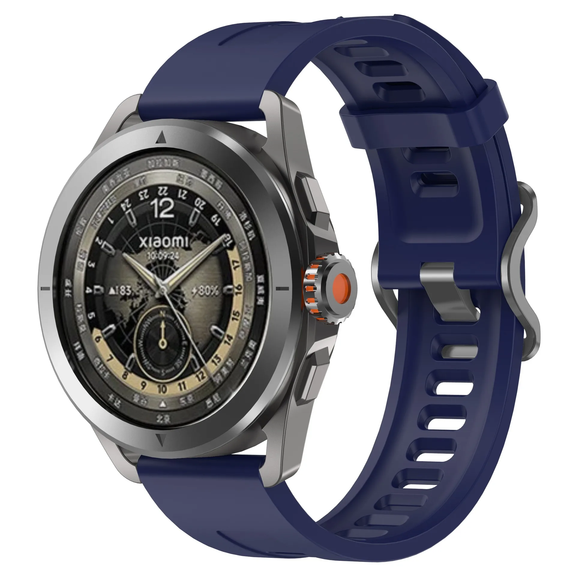 22mm Silicone Strap for Xiaomi Mi Watch S1 Pro /S1 Active/Color 2 Sport Watchband for Mi Watch S4 S3 S2 S1 Bracelet Accessories