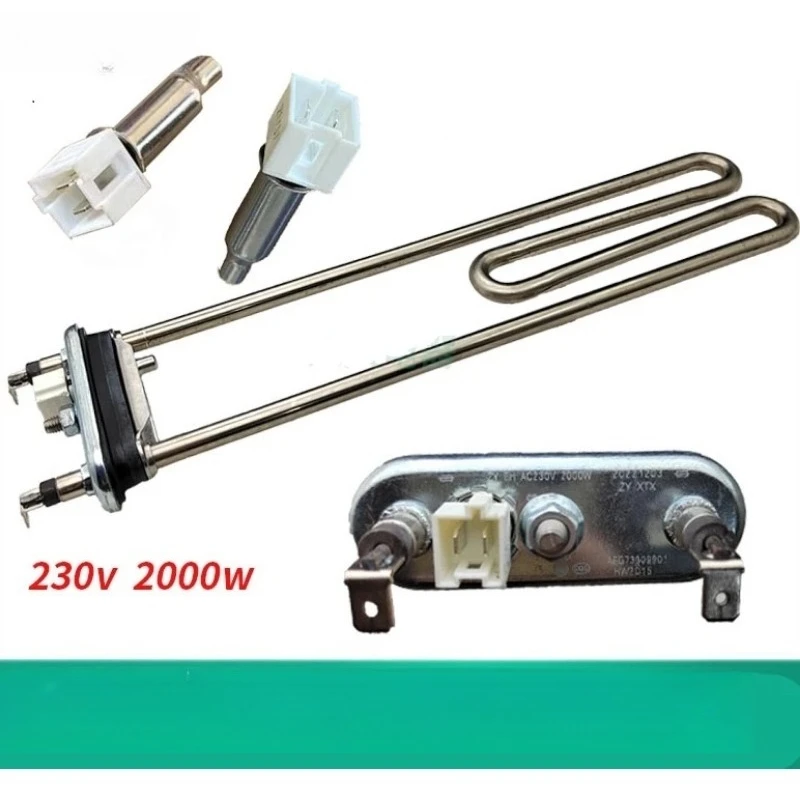 New For Washing Machine Heating Tube 15/26/33CM AC230V 1100W 2000W Heater Wire Washer Parts  1pcs