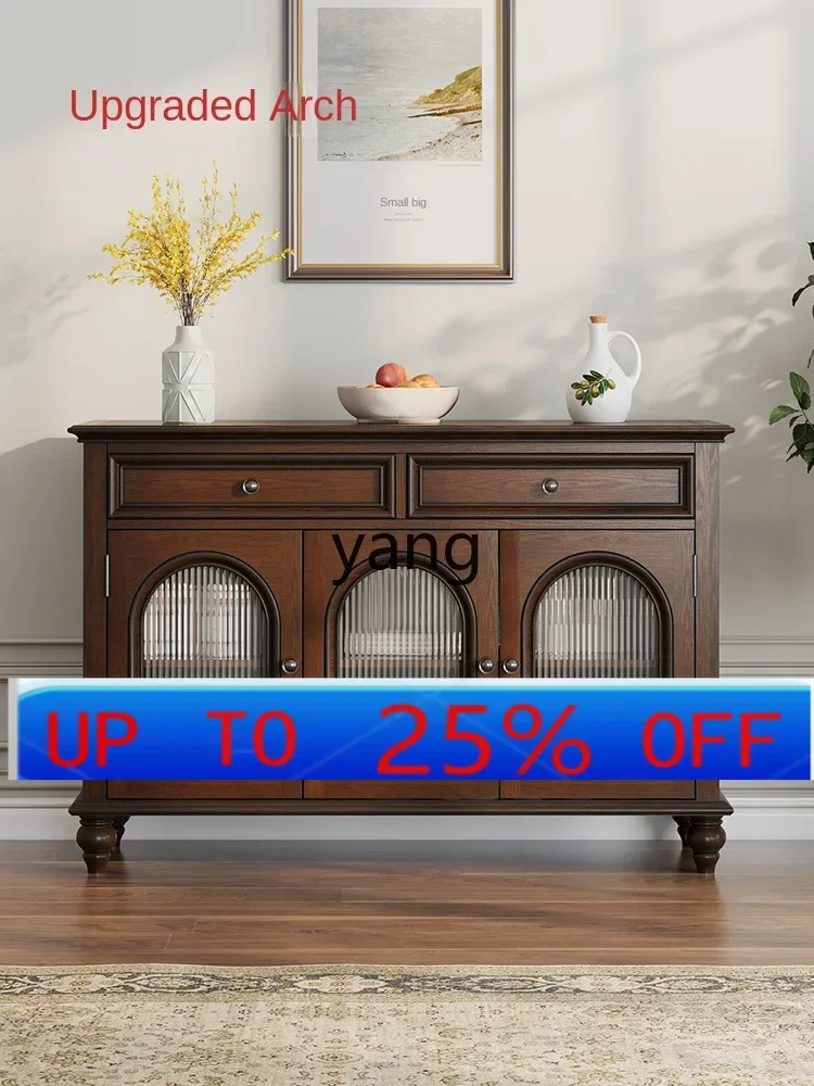 

Lmm Solid Wood Dining Side Storage Cupboard Tea Cabinet Wine Cabinet Kitchen Storage Furniture